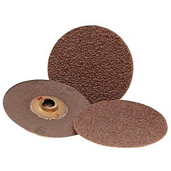 3M™ 7000045099 Roloc Disc, 2-1/2 in Disc Dia, 80 Grit, Medium Grade, Aluminum Oxide Abrasive, Cloth Backing