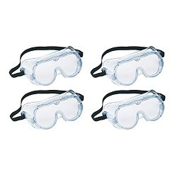 3M™ 7100160473 Splash Goggle, Clear Lens, Polycarbonate Lens, 0.999 % UV Protection, Ansi Z87.1