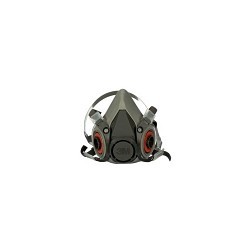 3M™ 7503/37083 Reusable Respirator, Half Facepiece Reusable Respirator, Series: 7000, Large, Bayonet