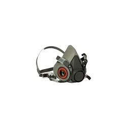 3M™ 7503/37083 Reusable Respirator, Half Facepiece Reusable Respirator, Series: 7000, Large, Bayonet