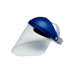 3M™ 82700 Face Shield, Clear Visor, Propionate Visor, 23 cm Visor Height, 20.32 cm Visor Width