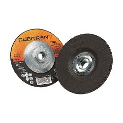 3M™ Cubitron™ II 7100024953 Cut-Off Wheel, 4.5 in Wheel Diameter, 0.045 in Wheel Thickness, 7/8 in Center Hole, 60 Grit, Ceramic Grain Abrasive