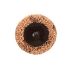 3M Scotch-Brite™ 7000000752 Surface Conditioning Disc, 2 in Disc Dia, Coarse Grade, Aluminum Oxide Abrasive, Threaded Mandrel Attachment