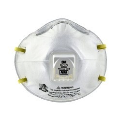 3M 8210V Particulate Respirator Mask, Standard