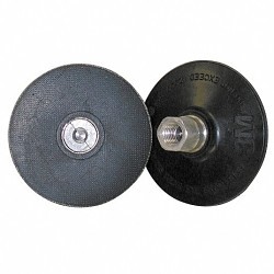 3M Roloc™ 83489 Disc Pad, 4 in Pad Dia, 1.26 in Pad Length, 0.925 in Pad Width