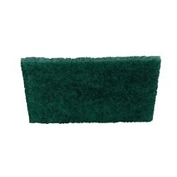 3M Scotch-Brite® ORG1076918 Scouring Pad, Green, 6 in Length, 3.85 in Width, Synthetic Fiber