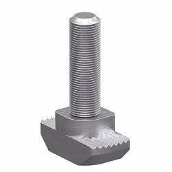 Drop-In T-Stud, Metric, M6, Steel, Zinc Plated