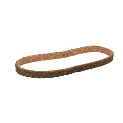 Weldcote Metals ACB002S018C Surface Conditioning Belt, 1/4 in Belt Width, 18 in Belt Length, Brown