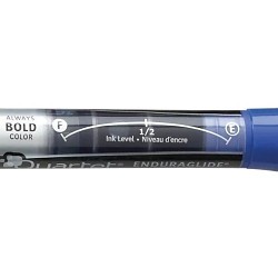 ACCO Brands Quartet® 5001-3MA Dry Erase Marker, Blue Ink, Chisel, Original Barrel