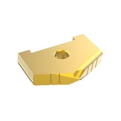 AME® 1026T-0328 Spade Drill Insert, 3-7/8 in Dia, 1/2 in Thickness, Standard, Tin Coated