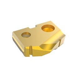 AME® 180T-0020 Spade Drill Insert, 5/8 in Dia, 1/8 in Thickness, Standard, Tin Coated