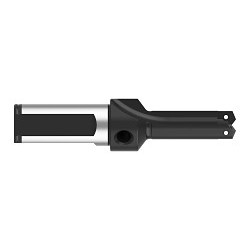 AME® 21010S-25FM Stub Length Holder, 18-24 mm Tool Bit, 25 mm Shank, 131.8 mm Overall Length, 47.6 mm D