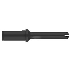 AME® 22010S-100F Spade Drill Insert Holder, 45/64 to 15/16 in Tool Bit, 1 in Shank, 6-1/2 in Overall Length, 2-5/8 in Depth