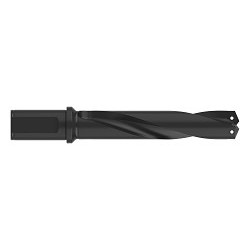 AME® 23025H-125F Drill Insert Holder, 1-3/16 to 1-3/8 in Tool Bit, 1-1/4 in Dia x 2-9/32 in L Shank, 9-11/32 in Overall Length, 1/4 in Thread, 5-3/8 in Depth