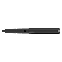 AME® 23030S-004I Drill Insert Holder, 1-13/32 to 1-7/8 in Tool Bit, 4MT Shank, Tool Bit Compatibility: 2T-4SR RCA, 14-5/16 in Overall Length, 1/4 in Thread, 6-1/2 in Depth