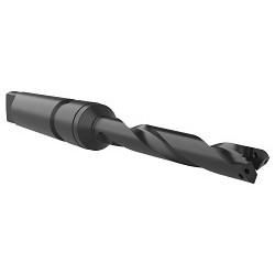 AME® 24010H-004IS045 Drill Insert Holder, 18 mm Tool Bit, 4MT Shank, 10-3/4 in Overall Length, 4-3/4 in Depth