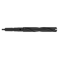 AME® 24025H-003I Drill Insert Holder, 1-3/16 to 1-3/8 in Tool Bit, 3MT Shank, Tool Bit Compatibility: 2T-3SR RCA, 13-25/32 in Overall Length, 1/8 in Thread, 7-3/8 in Depth