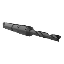 AME® 240Y0H-002I Drill Insert Holder, 3/8 to 27/64 in Tool Bit, 2MT Shank, Tool Bit Compatibility: 2T-2SR RCA, 7-7/16 in Overall Length, 1/16 in Thread, 2-3/8 in Depth
