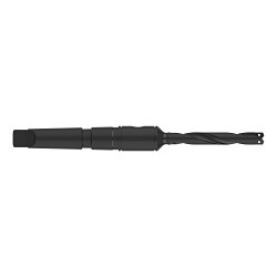 AME® 240Y0H-002I Drill Insert Holder, 3/8 to 27/64 in Tool Bit, 2MT Shank, Tool Bit Compatibility: 2T-2SR RCA, 7-7/16 in Overall Length, 1/16 in Thread, 2-3/8 in Depth