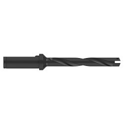 AME® 24500H-075F Spade Drill Insert Holder, 33/64 to 11/16 in Tool Bit, 3/4 in Shank, 6-39/64 in Overall Length, 3-1/2 in Depth
