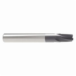 Allied Machine & Engineering AccuThread™ 856® TMUK0375-16 Helical Flute Thread Mill, 3/8-16 UN Thread, 3 in OAL, 4 Flutes, 5/16 in Dia Shank