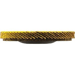 ARC™ 71-10826FF Flap Disc, 4-1/2 in Disc Dia, 7/8 in Center Hole, 80 Grit, Ceramic Abrasive, T27 - Flat Face Disc