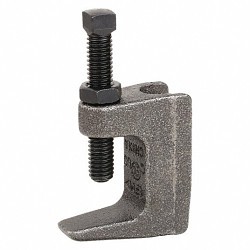 ASC Anvil® 0560009169 Pipe Beam Clamp, 3/8 in Rod, 1-1/4 in Thickness, 500 lb Top, 250 lb Bottom, Ductile Iron, Black