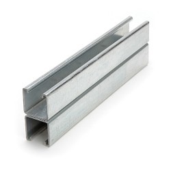 ASC 2400001760 Anvil-Strut Channel, 1 Slots, 12 ga Thickness, 20 ft Length