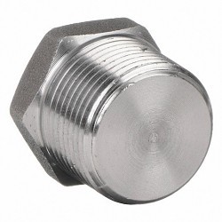 ASC 5460500 Threaded Plug, 1/4 in Nominal, Forged steel