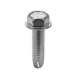 Thread Framing Screw, #10-24 Diameter - Thread, 1 in Overall Length, Indented Hex Washer Head