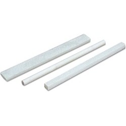 Marking Stone, Flat, 5 in Length, 1/2 in Width, 3/16 in Thickness, White