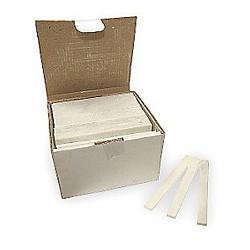 Marking Stone, Flat, 5 in Length, 1/2 in Width, 3/16 in Thickness, White