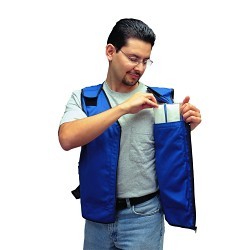 Allegro® 8413-11 Feather Ice Insert, For Use With: Vests, Non-toxic, White