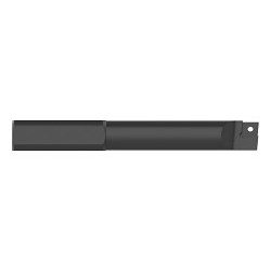 Allied Fitting 0500B Boring Bar, 1/2 in Minimum Bore Dia, 2.187 in Maximum Bore Depth, Steel