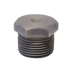 Anvil® 0361314008 FIG 2142 High Pressure Hex Head Plug, 2 in Nominal, Steel, Black Oxide, Domestic