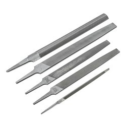 Apex® 22040NN File Set, 5 Piece, Bastard Single Cut Smooth Cut Type