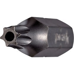 Apex® 440-TX-08-H Power Drive Bit, Imperial, Torx Point, #8 Point, 1 in Overall Length, Torx