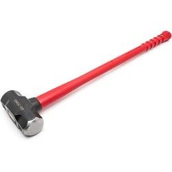 Apex® 69-703G Double Faced Sledge Hammer, 6 lb Head, Forged Steel Head, Fiberglass Handle