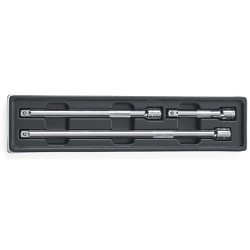 Apex® GEARWRENCH® 81300 Extension Set, 1/2 in Drive, Square Drive, 5 in, 10 in, 15 in Overall Length