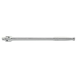 Apex® GEARWRENCH® 81308D Flex Handle/Breaker Bar, 1/2 in Drive, 24 in Overall Length, ASME B107.10 Specifications Met, Alloy Steel, Chrome Plated