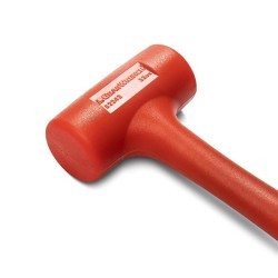 Apex® GEARWRENCH® 82242 Dead Blow Hammer, 14 in Overall Length, 1.9 in Face Dia, 28 oz Head, Polyurethane Head, Steel Frame with Polyurethane Coating Handle