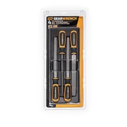 Apex® 82820 File Set, 4 Piece, 8 in Length of Cut, Bastard Cut Type