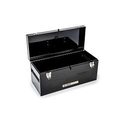 Apex® 83130 Tote Box, Steel, Black