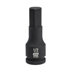 Apex® GEARWRENCH® 84390 Standard Length Socket, Hex, Metric, 3/8 in Drive, Impact Socket, 5 mm Socket