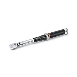 Apex® GEARWRENCH® 85174 Micrometer Torque Wrench, 3/8 in Drive, 30 to 250 ft-lb, Enclosed Ratchet Head, 18-1/4 in Overall Length