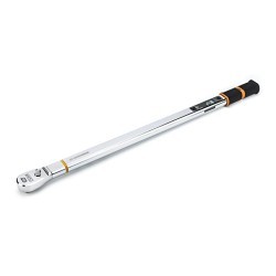 Apex® GEARWRENCH® 85238 Torque Wrench, Electronic, 1/2 in Drive, 68 to 340 Nm, Low Profile Flexible Head, 31-1/2 in Overall Length