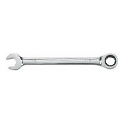 Apex® 9016 Combination Wrench, SAE, 1/2 in Wrench Opening, 7.008 in Overall Length, High Alloy Steel, Bright, Full Polish Chrome, ASME, ANSI