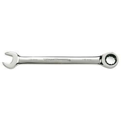 Apex® 9054D Combination Wrench, Imperial/SAE, 1-7/8 in Wrench Opening, 12 Points, 0/15 deg Offset, 25.394 in Overall Length, High Alloy Steel, Polished Chrome, ASME, ANSI