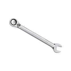 Apex® 9609N Combination Wrench, Metric, 9 mm Wrench Opening, 12 Points, 15 deg Offset, 5.795 in Overall Length, Alloy Steel, Polished Chrome