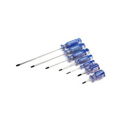 Apex® CPS20PCSET Screwdriver Set, Acetate, 20 Piece, Phillips®/Slotted/Torx® Screwdriver Types Included, Chrome Plated